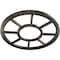 Ekena Millwork Grace Architectural Grade PVC Pierced Medallion, 30"OD x 10 7/8"ID x 1"P, Antiqued Warm Silver CMPP30GRAWS - alternate 2